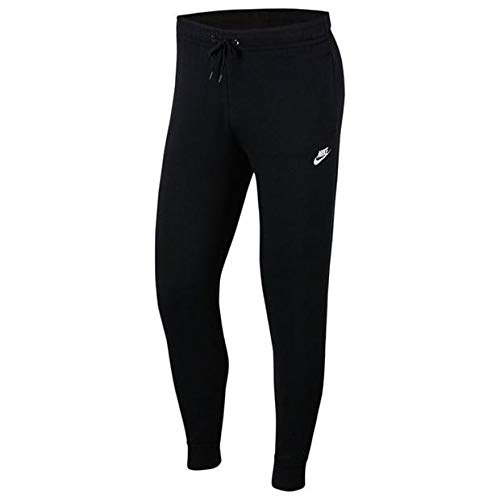 Amazon.com: NIKE Women's NSW Regular Pant Varsity, Black/Black